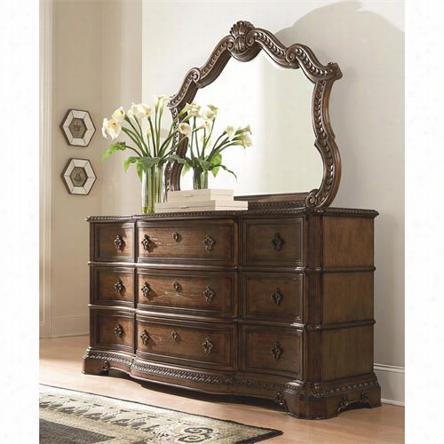 Legacy Classic Fruniture 3100-0100-3100-1200 Pemberleigh Dresser And Mirror