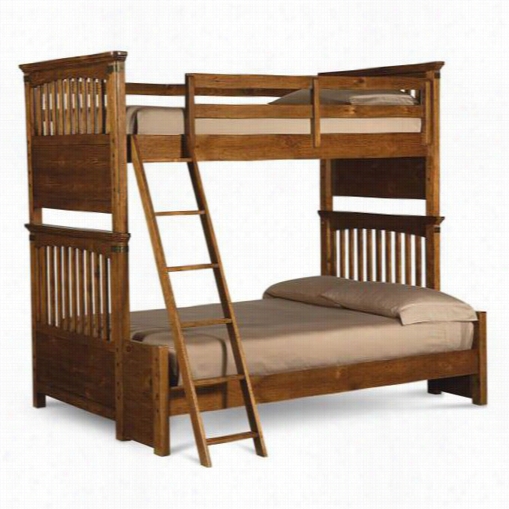 Legacy Classic Furnitue 3900-8140k Bryce Canyon Complete Twin Over Full Bunk In Heirloom Languish