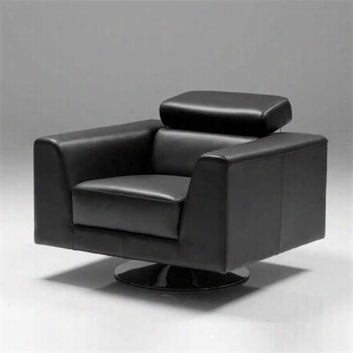 Mobital Icon-top-grain-leather-armchair Icon Swivel Armchair With Top Grain Leatjer