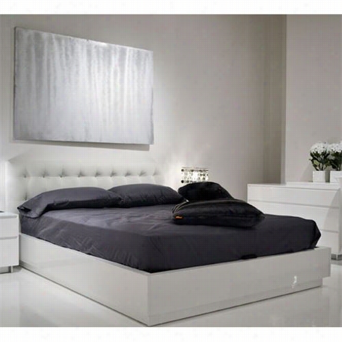 Mobital Savvy-king- Bed-wh Savvy King Storage Bed In White