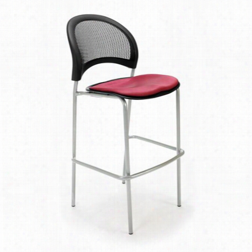 Ofm E338c Leements Moon Cafe Height Chrome Chair