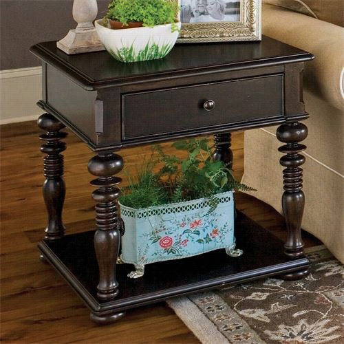 Paula Deen Furniture 9 32802 Reangular End Table