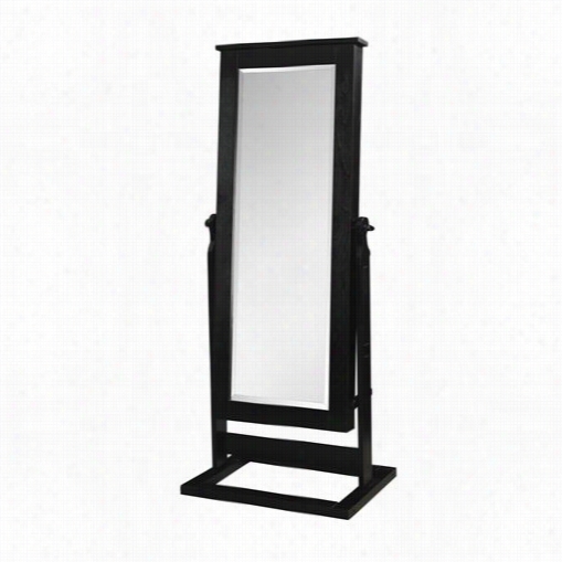 Powell Furniture 502-765 Cheval Mirror Inb Lack