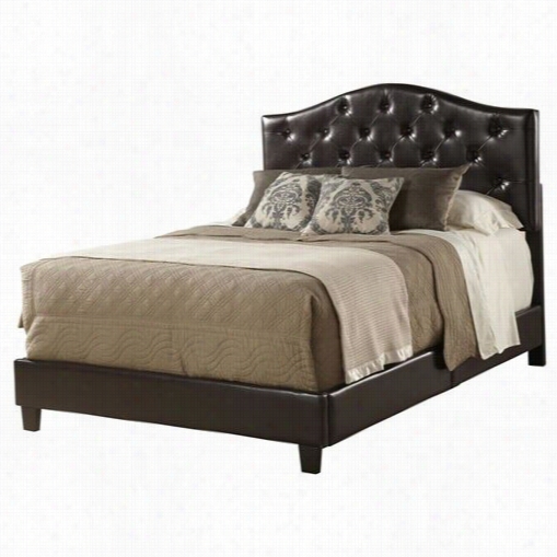 Pri Ds-1929-290 All-in-one Fully Upholstered Tuft Queen Bed Inbron