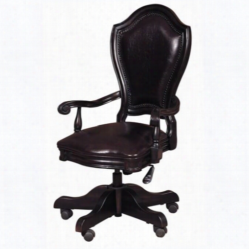 Samuel  Lawrence  4456-925 Lxeington Desk Chair Iin Brown