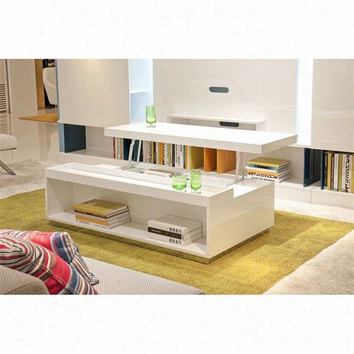 Vig Furnit Ure Vgwcp210a Mkdrest 16"" Coffee Table In White