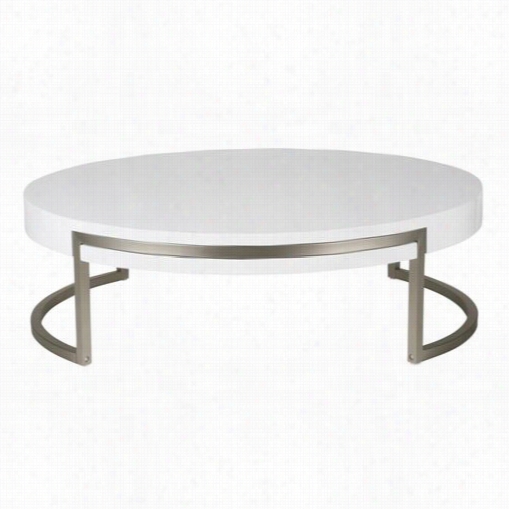 Whiteline Modern Living Ct1103-wht Ross Coffee Table