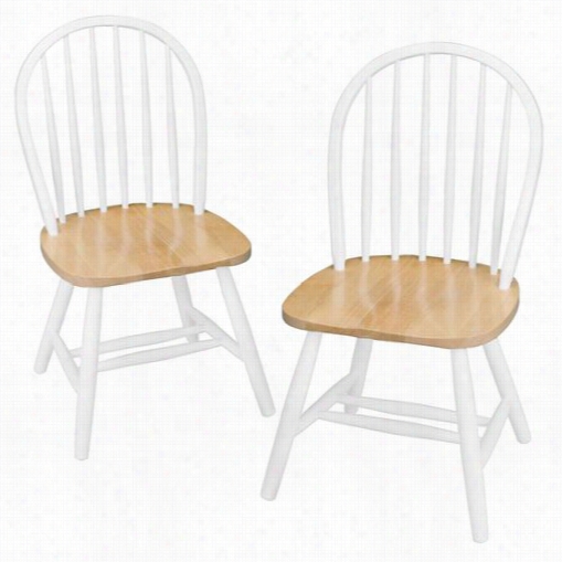 Winsome 53999 Windsor Chair - Ste Of 2