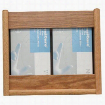 Wooden Mallet Gbs11-2 2 Pocket Rectangle Glove/combination Box Hokder