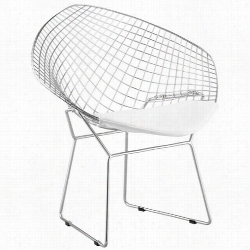 Zuo 188021 Net Chair In White - Set Of 2