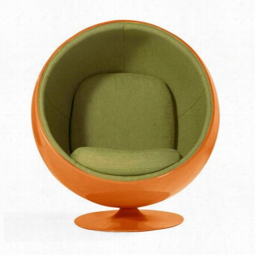 Aeon Furniture Ch7144 Luna Round Lounge Chair