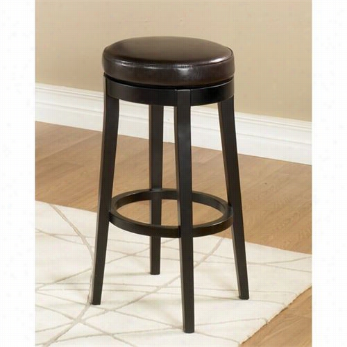 Armenliving Lc450babc30 30"" Backless Brown Swivelb Arstool