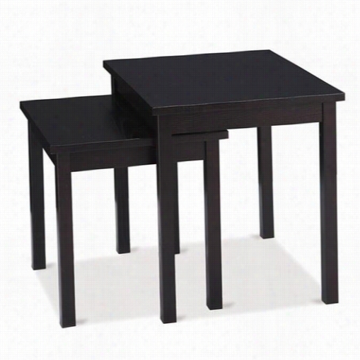 Avenue Six Mst19 Main Street Nesting End Tables In Espresso