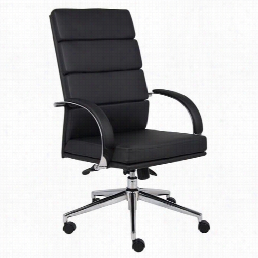 Boss Office Products B9401 Aaria High Back Caressoft Executive Office Chair