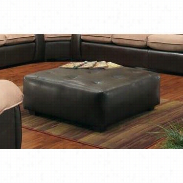 Chelsea Home Furnituree 7355-oo-em  Verona Iii Walter Ottoman In Elpaso Mocha