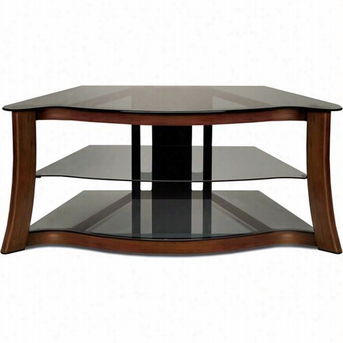 Classic Fla Me  Pvs3103 Bell'o 47 -1/4&uqot;" Contemporary Flat Panel Tv Stand  In Dark Cherry