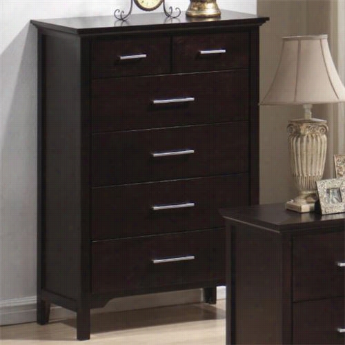 Coaster Furn Iture 201295 Kendra 6 Drawers Chest In Mahogany