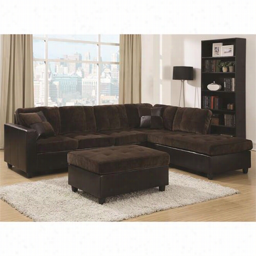 Coaster Furniture 056 Mallory Reversible Sectional