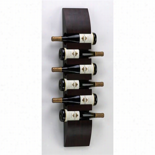 Cayn Design 02797 Wall Wine Storage In Mahogany