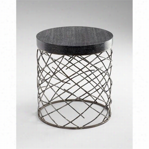 Chan Design 05110 Marlow Table In Raw Steel