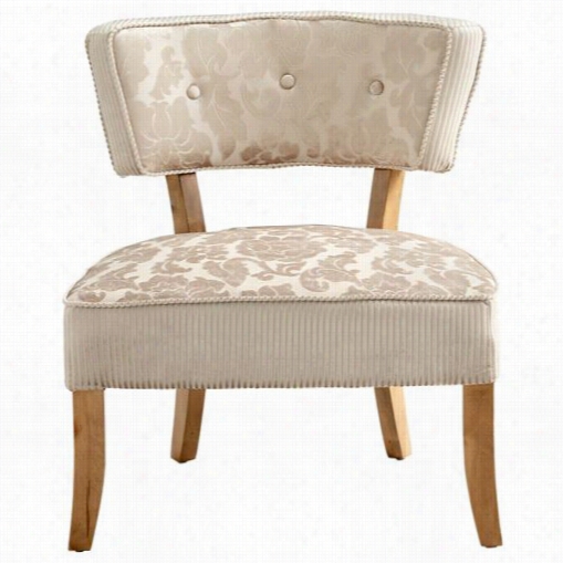 Cyan Design 05265 Miss Sweets Chair In Tan And Ivory