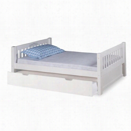 Expanditure Ex101 Mission Headboard Twin Bed With Twin Trundle