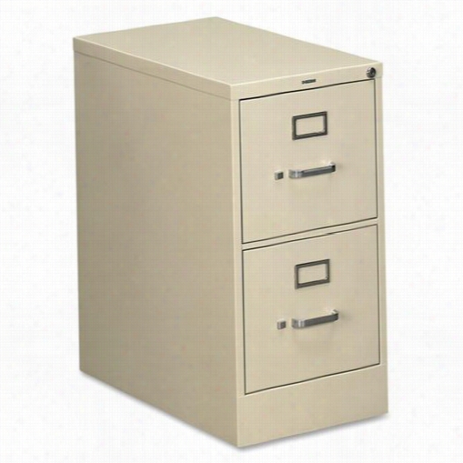 Hon Industries Hon512p 510 2 Drawes Vertical File With Lock