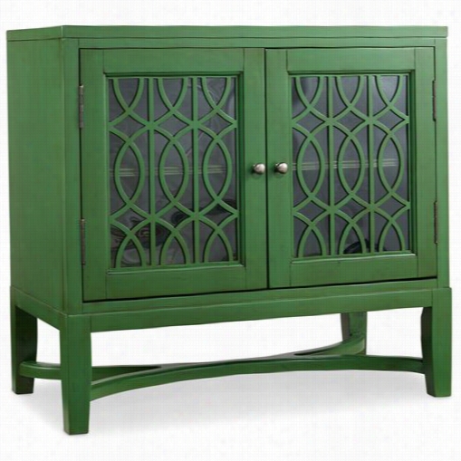 Hooker Furniture 638-85110 Melange Eemrald Fretwork Chest In Emerald