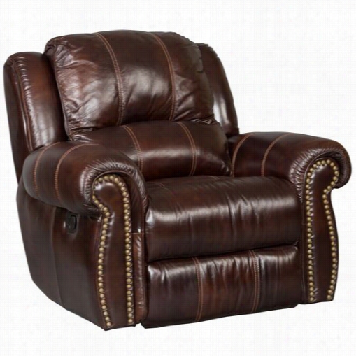 Hooker Furniture Ss611-pwr--068 Saddle Brown Power Recliner