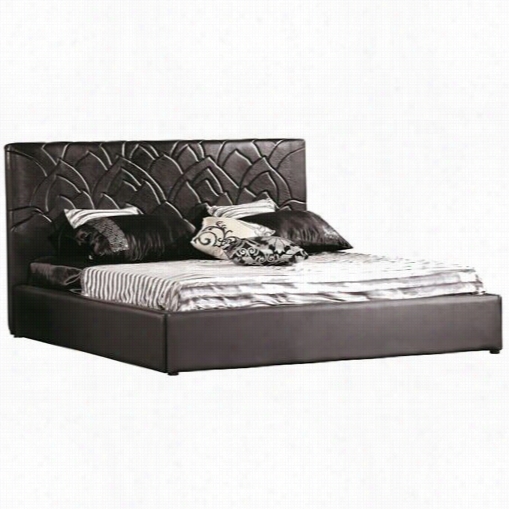 J&m Furniture 18020-k Lily King Panel Bed