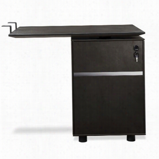 Jesper Office 307 Return Desk With Rasp Cabinet