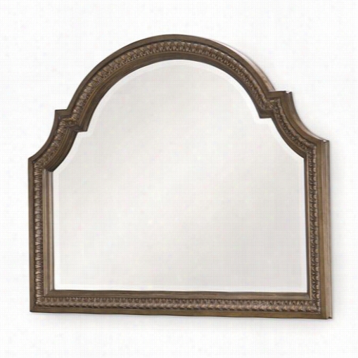 Legacy Classic Furniture 5500-0200 Renaissance Arched Mirror Ih Waxeed Oak