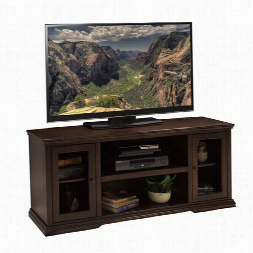 Legends Furniture Ap1228.dnc Ashton Place 62"" Tv Console In Danish Cherry