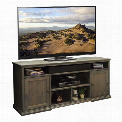 Legends Furniture Gy1331.bnw Greyson 74"&quo; Tall Tv Cart In Barnwood