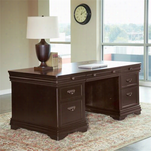 Martin Furniture Bt720 Beaumont Double Pedestal Desk