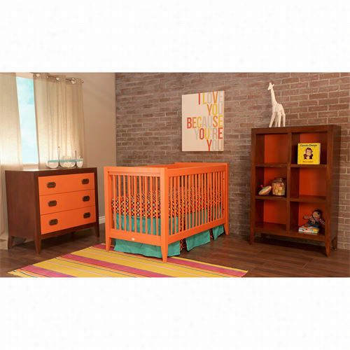 Newport Cottages Npc-4920-oj  Devon Crib In Orange Juice