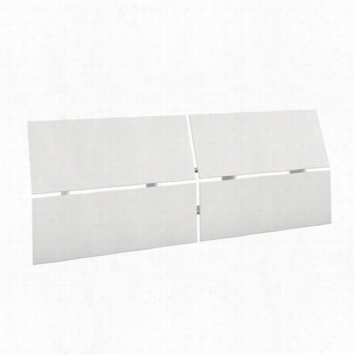 Nexera 345303 Acapella Full Panoramic Heaeboard In White
