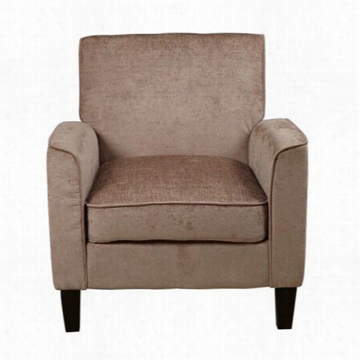 Pri Ds-2279-900-5 Upholstered Accent Chair In Grey