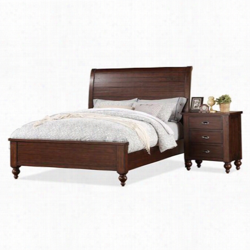 Riverside 33570-33571-33572 Castlewood Queen Sleigh Bde