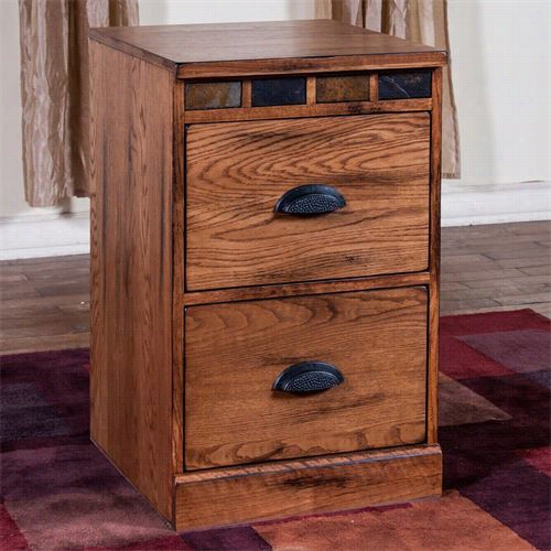 Sunny Designs 2863ro-f Sedo Na File Cabinet In Rustic Oak