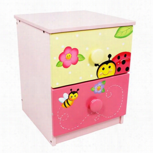 Teamson Td-0101a Magic Garden 2 Drawer Cabinet