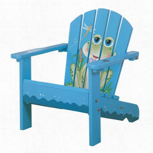 Teamson W-5666f Froggy Porch Chair