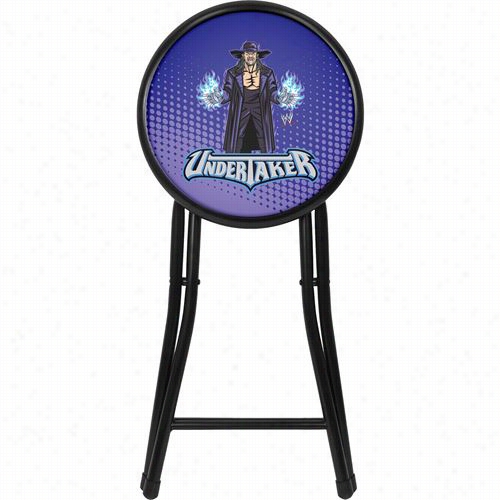 Trademark Home Wwe108--ut-k Wwe Kids Undertaker 18"" Folding Stool