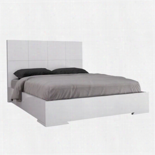 Whiteline Modern Living Bq1 Anna Queen Bed