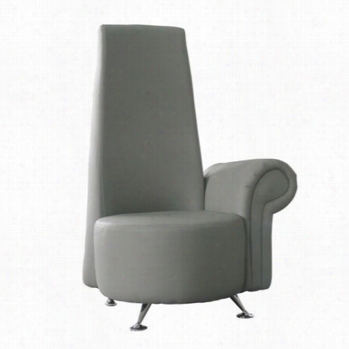 Whiteline  Modern Liviing  Cl1124p Single Left Armchair