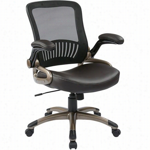 Worksmart Em3520 Protection Hindmost And Eco Leather Seat Managers Chair