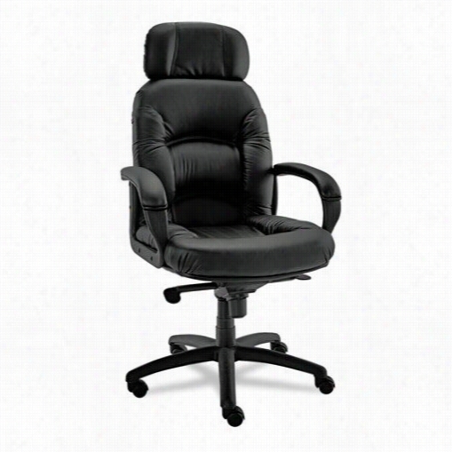 Alera Aleni41cs10b Nico Series High--back Swivel/tilt Chair In Black