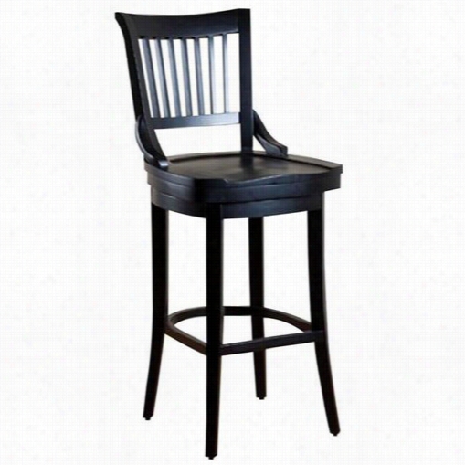 American Heritage 130755blk Liberty 30&qu Ott;" Bar Stool Ni  Black