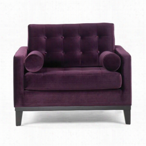 Armen Livng Lc7251pu Centennial Purple Velvet Chair