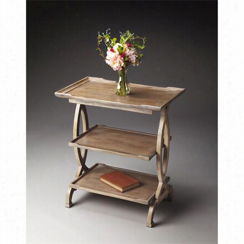 Butler 1570247 Loft Side  Table In Driftwoodd